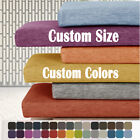 Custom Size Colors 2 inch Thick Bench Cushion Pads Window Seat Indoor